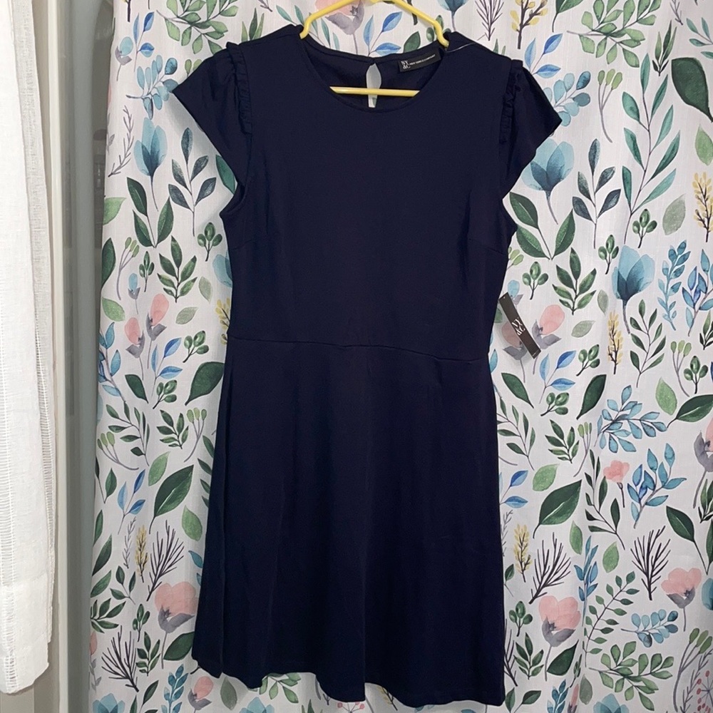 NY&Co NWT Navy Dress Size Medium